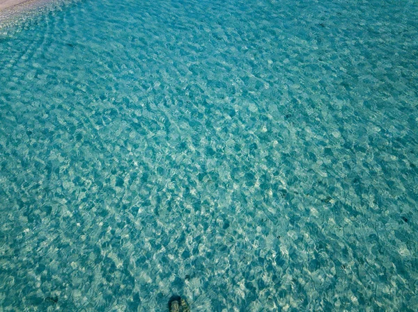 Мальдивские Бирюзовые Водные Пейзажи — стоковое фото