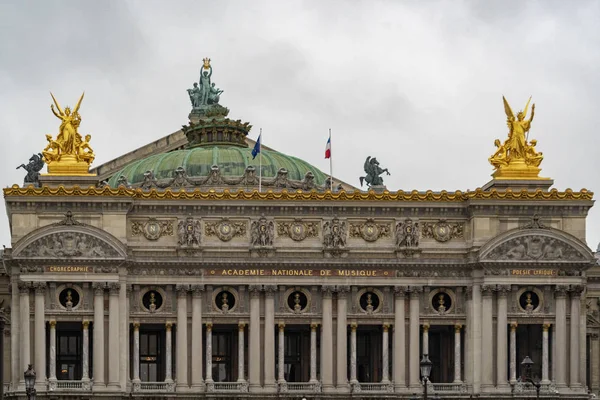 opera building in paris detail