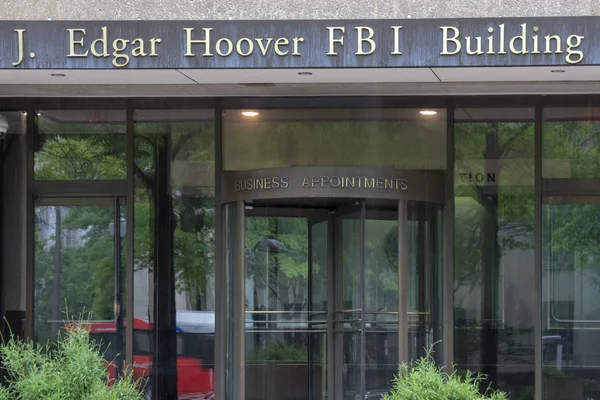 Edgar Hoover Fbi Edificio Washington Dc에드거 Fbi 워싱턴 Dc에 — 스톡 사진