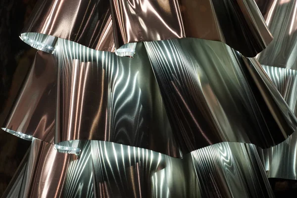 Metalliska Träd Abstrakt Bakgrund Textur — Stockfoto