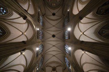 Regensburg kubbe kilise katedral ayrıntılı Almanya olarak UNESCO tarafından
