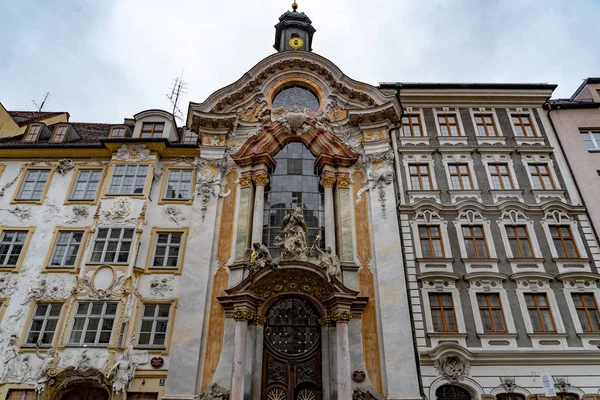 Asam Kościół Barokowy Monachium — Zdjęcie stockowe