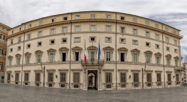 Palazzo Montecitorio Ett Palats Rom Och Sätet För Den Italienska — Stockfoto