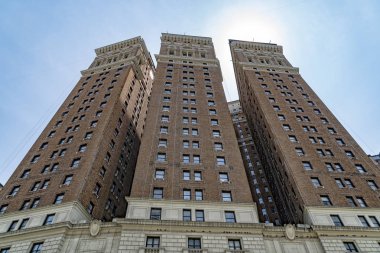 New york gökdelen görünümü görünümü kadar alttan