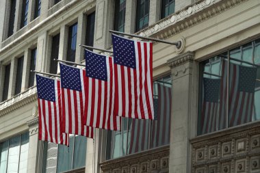 new york trump ABD bayrağı yapı kule