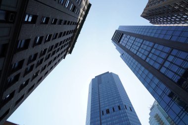 New york gökdelen görünümü görünümü kadar alttan
