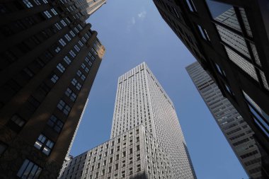 New york gökdelen görünümü görünümü kadar alttan