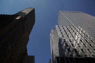 New york gökdelen görünümü görünümü kadar alttan