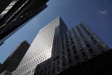 New york gökdelen görünümü görünümü kadar alttan