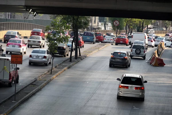 Ciudad México México Febrero 2019 Metrópolis Mexicana Con Más Millones —  Fotos de Stock