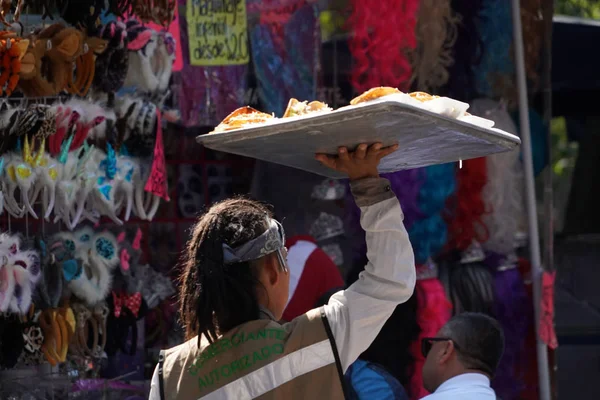 Mexico City Февраля 2019 Чапультепек Является Одним Крупнейших Городских Парков — стоковое фото