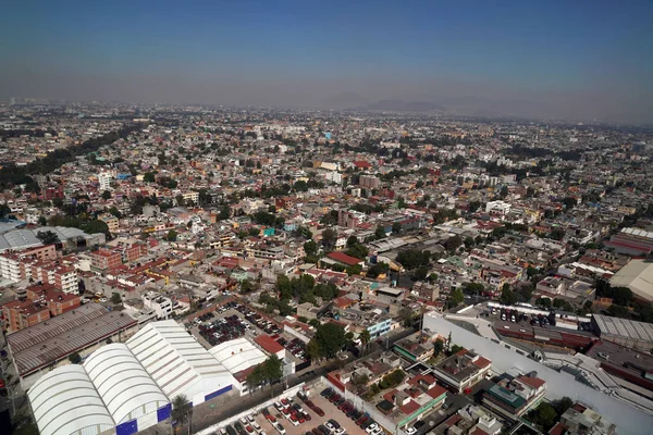 Вид Самолета Город Мехико — стоковое фото