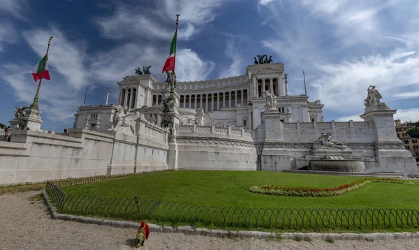 Roma soldado desconhecido vittoriano palácio — Fotografia de Stock