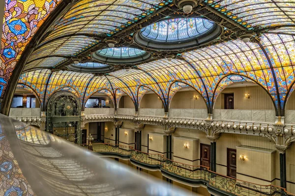 Mexico City January 2019 Gran Hotel Ciudad Mexico Set Beginning — Stock Photo, Image