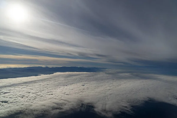 シエラ ラグナ バハカリフォルニア シュル メキシコ航空の風景 — ストック写真