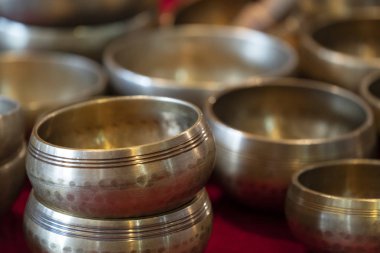 geleneksel bronz Tibet çan