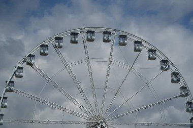 panoramik Ferris büyük tekerlek detay
