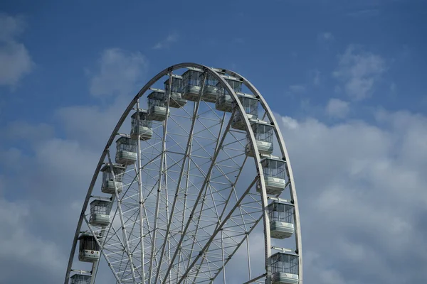 Panoramica panoramica grande dettaglio ruota panoramica — Foto Stock
