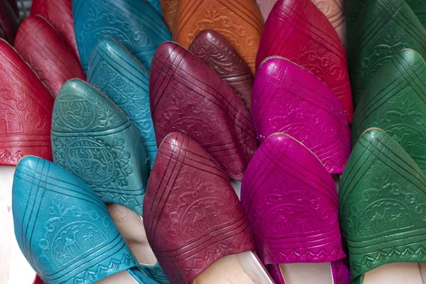 Арабська шкіряне взуття тапочки — стокове фото