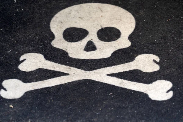 Jolly roger pirate symbol — Stock Photo, Image