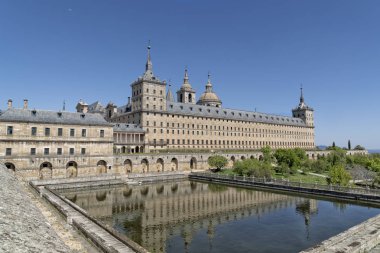 Madrid İspanya yakınında Escorial Manastırı