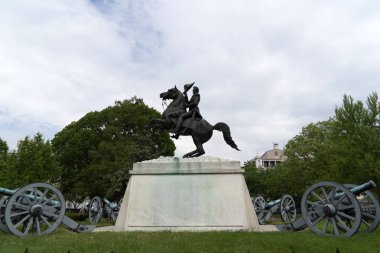 Washington Dc, ABD - 26 Nisan 2019 - Beyaz Saray'da Trump'a Karşı Gösteri