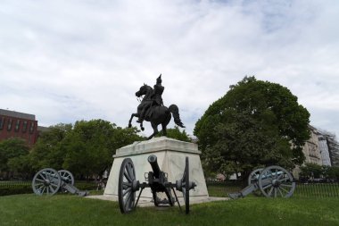 Washington Dc, ABD - 26 Nisan 2019 - Beyaz Saray'da Trump'a Karşı Gösteri