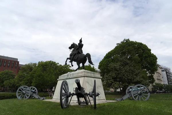 WASHINGTON DC, USA - 26 APRILE 2019 - Manifestazione contro Trump alla Casa Bianca — Foto Stock