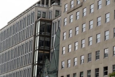 Washington dc 16 sokak binaları pencereleramerikan lejyonu