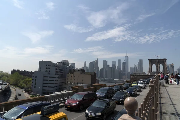 NEW YORK, USA - MAY 5 2019 - City streets congested traffic jam — Stock Photo, Image