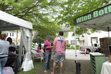 St Michales, Md - Abd - 26 Nisan 2019 - yıllık Şarap tatma mekanı Winefest