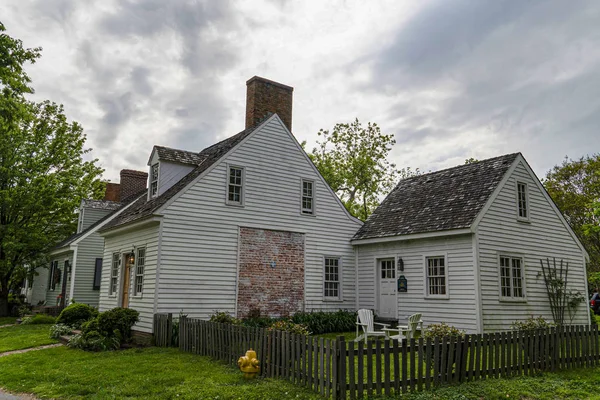 St michaels aldeia maryland antigas casas históricas — Fotografia de Stock