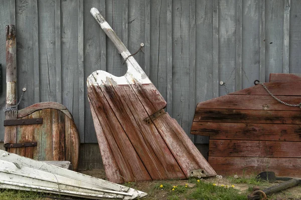 Old shipyard carpentery works — Stock Photo, Image