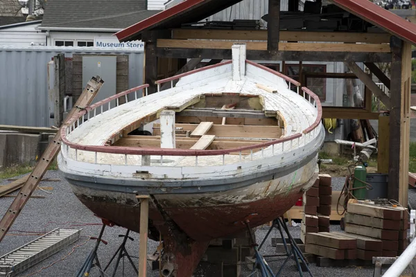 Oude scheepswerf timmerwerk — Stockfoto