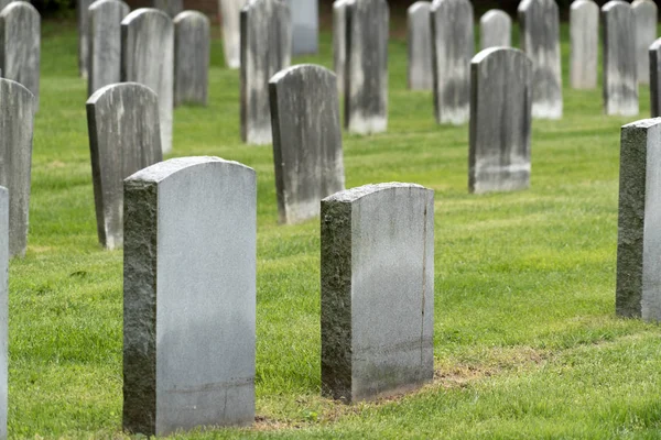 Vecchio cimitero degli Stati Uniti cimitero cimitero — Foto Stock