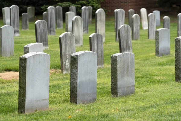 Old usa cemetery grave yard — Stock Photo, Image