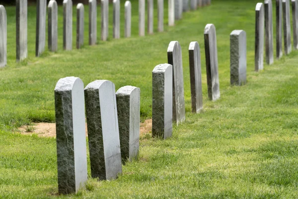 Old usa cemetery grave yard — Stock Photo, Image