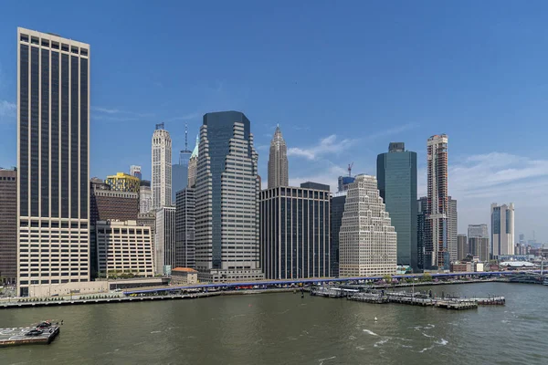 Nueva York Vista aérea de Manhattan — Foto de Stock