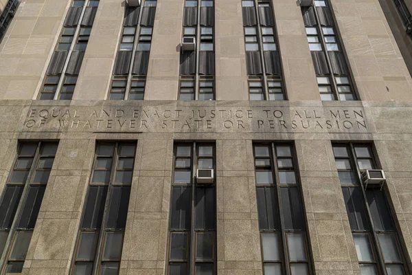 Bâtiment des tribunaux pénaux de New York — Photo