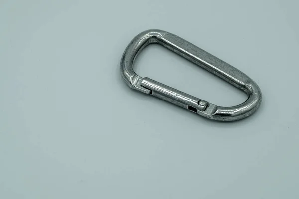 Karabiner izolált fehér — Stock Fotó