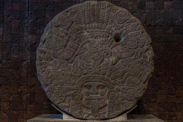 Mexico City, Meksika - 31 Ocak 2019 - Mexico City Antropoloji Müzesi — Stok fotoğraf