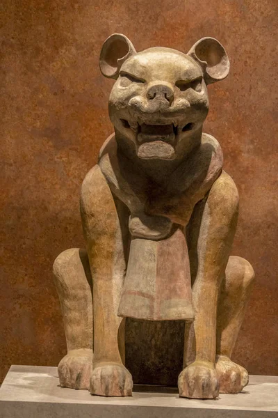 Мехіко, Мексика-Січень 31 2019-Музей міста Мехіко антропологія — стокове фото