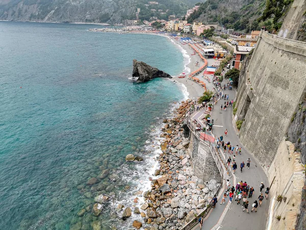 Monterosso al Mare, Italië-juni 8 2019-pictoresque dorp van Cinque Terre Italië — Stockfoto