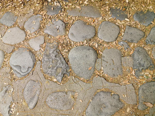 Roman Stones path in Italy