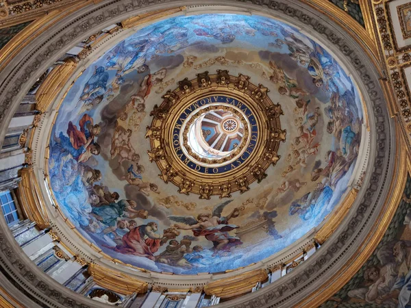 Roma Vaticano San Pietro Interno della Chiesa — Foto Stock