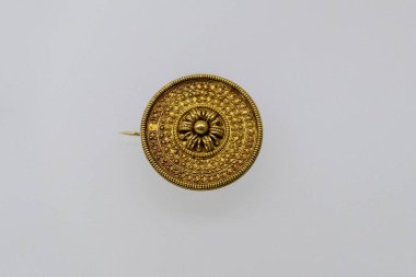 Etrüsk tarzı altın necklage kolye detay