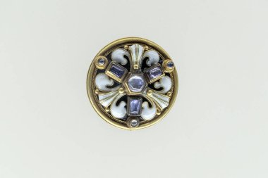 Etrüsk tarzı altın necklage kolye detay