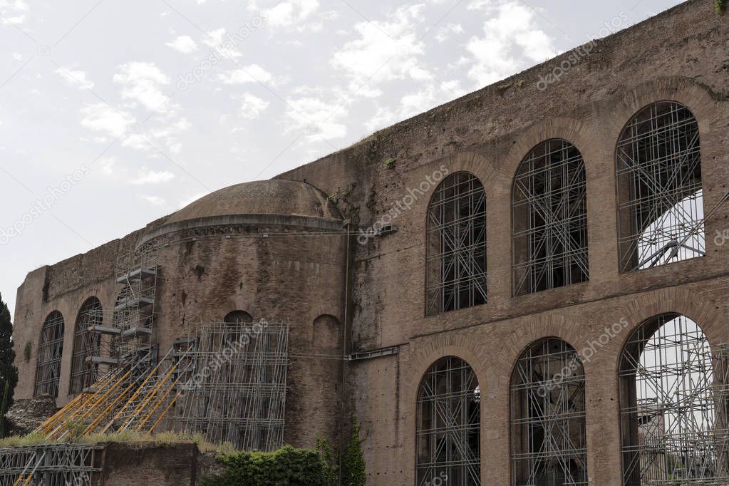 imperial forums in rome restoration