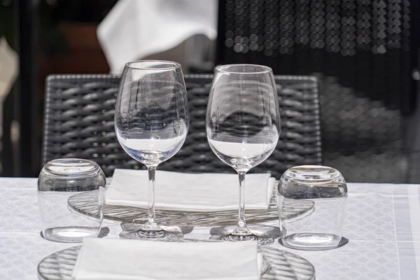 Table laden in rome italy outdoor restaurant great food — Stock Photo, Image