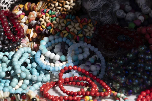 Mexican jewellery for sale at the market — Stock Photo, Image